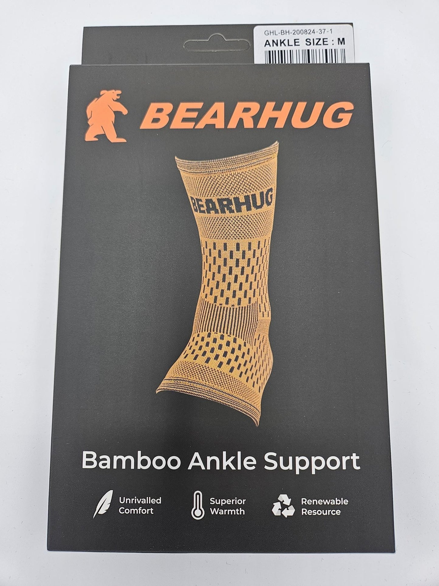 Bamboo Ankle Compression Support
