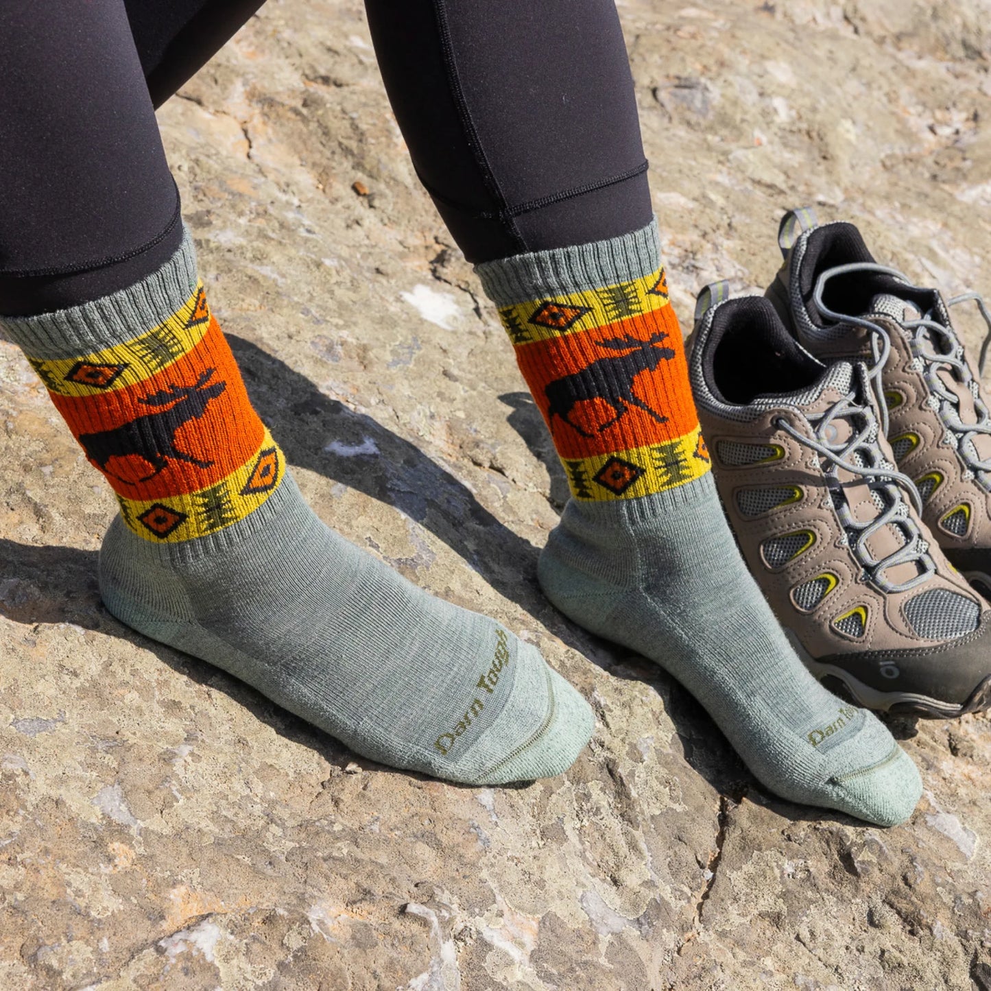 VanGrizzle Boot Mittelschwere Wandersocke für Herren
