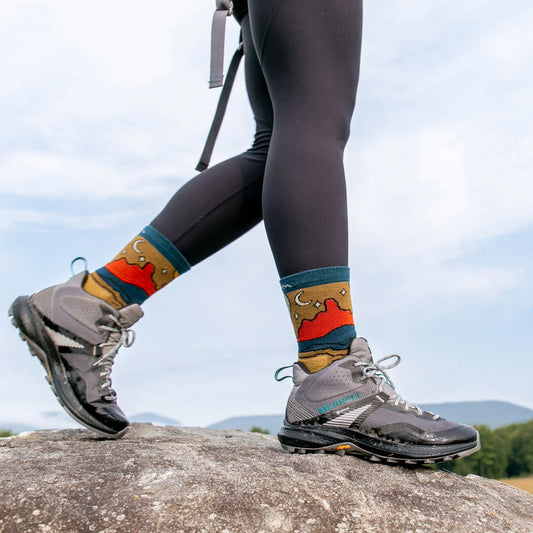 Women's Celeste Micro Crew Midweight Hiking Socks