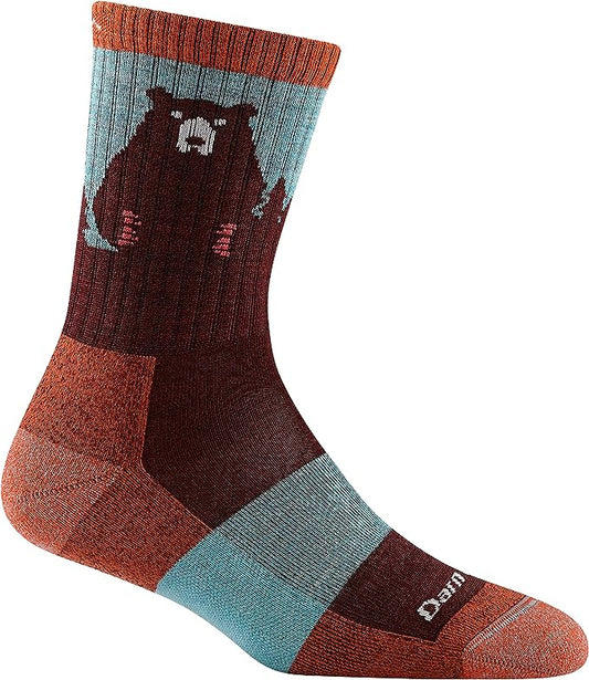 Women's Bear Town Micro Crew Lightweight Hiking Sock