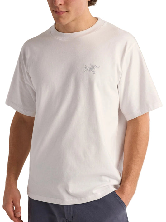 Kragg Cotton Emblem Crew Neck Shirt SS Men's