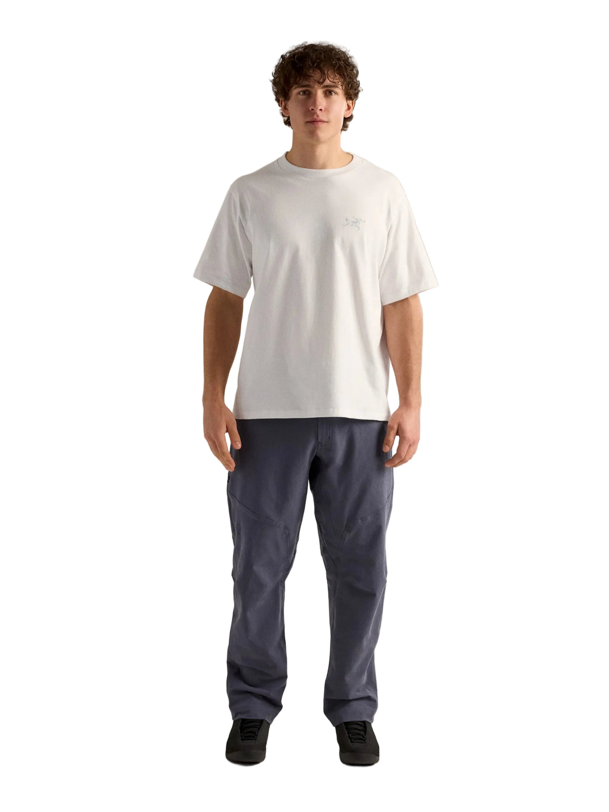 Kragg Cotton Emblem Crew Neck Shirt SS Men's