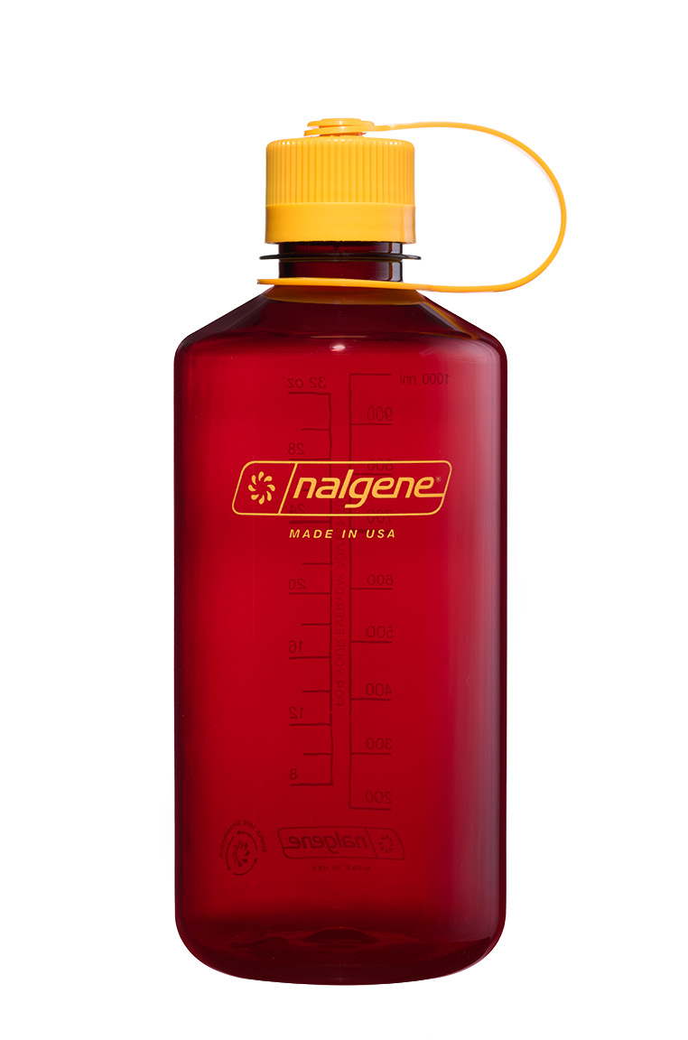 32oz 1L Narrow Mouth Block Colour Water Bottle