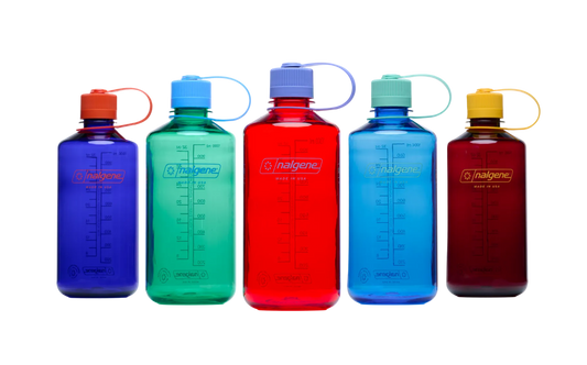 32oz 1L Narrow Mouth Block Colour Water Bottle