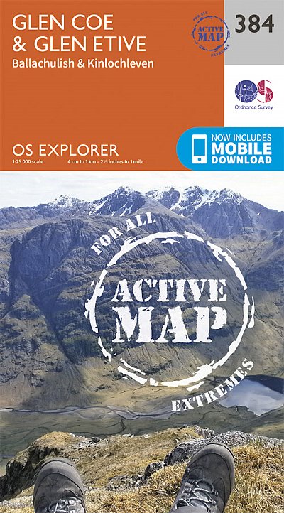 OS Explorer: Glen Coe & Glen Etive