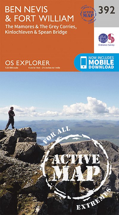 OS Explorer: Ben Nevis and Fort William