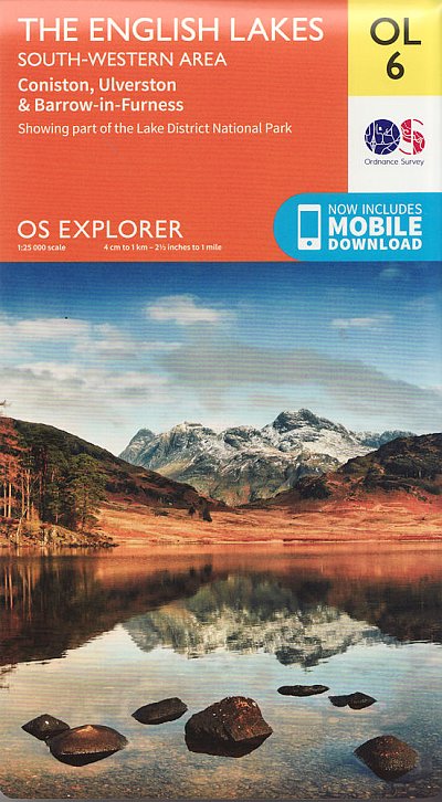 OS Explorer: The English Lakes - South Western area