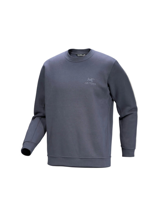 Emblem Fleece Crew Neck Pullover Men's