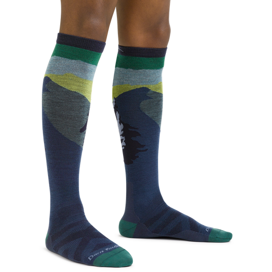Men's Solstice Over-the-Calf Lightweight Ski & Snowboard Sock