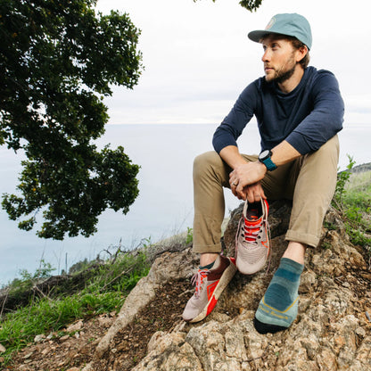 Men's Light Hiker No Show Lightweight Hiking Socks