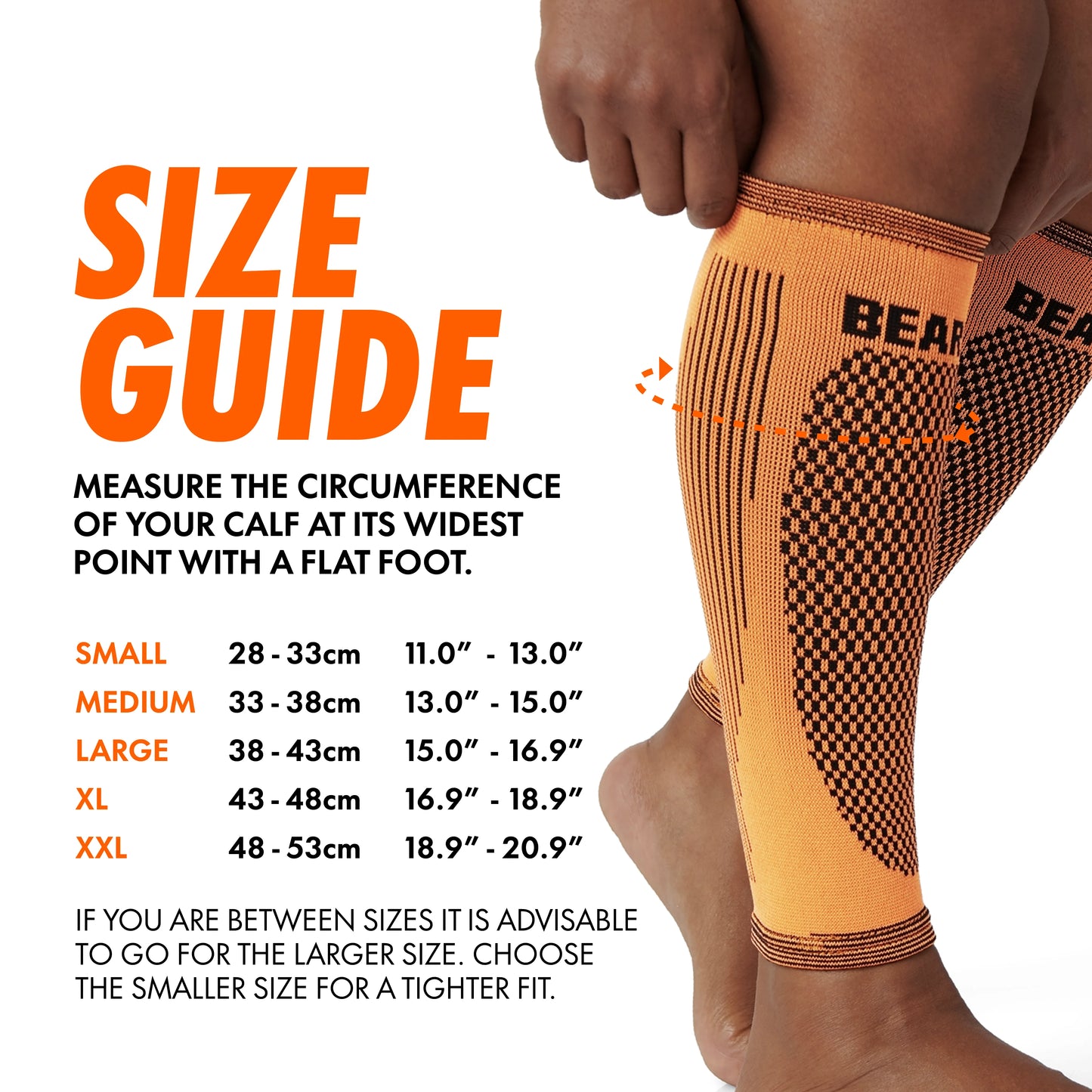Bamboo Calf Compression Support Sleeve