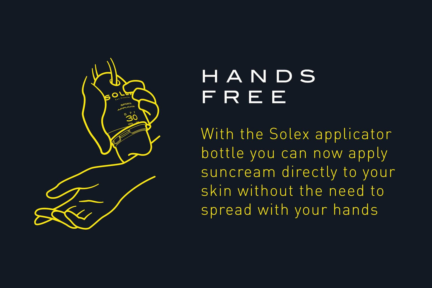 Solex Sun Protection Sports Applicator