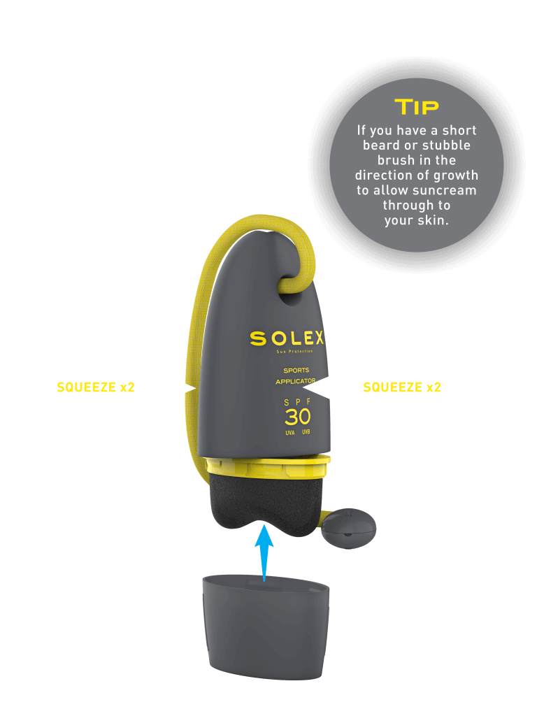 Solex Sun Protection Sports Applicator