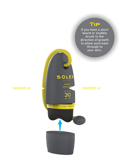 Solex Sun Protection Sports Applicator