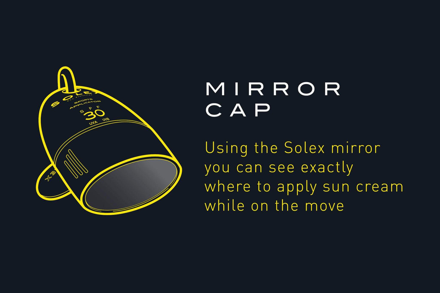 Solex Sun Protection Sports Applicator
