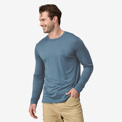 Men's Long-Sleeved Capilene® Cool Merino Graphic Shirt