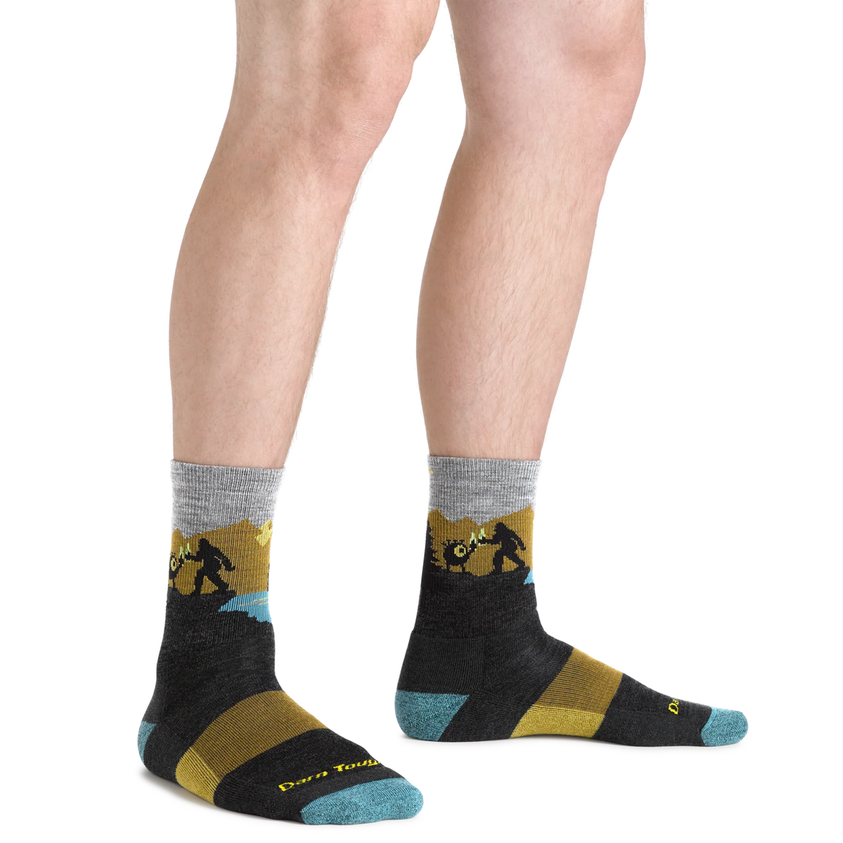 Mittelschwere Wandersocke Number 2 Micro Crew für Herren