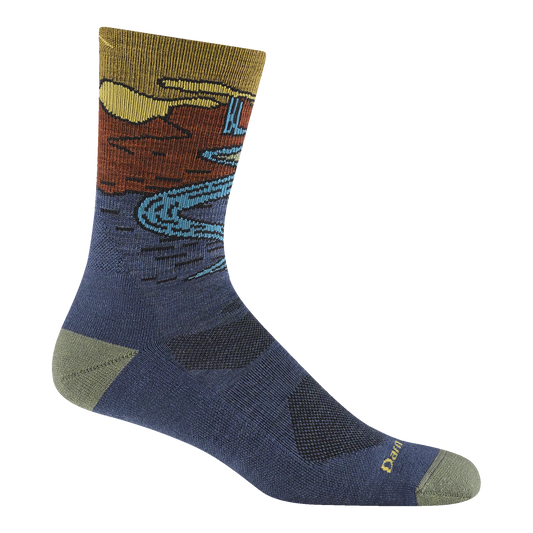 Leichte Wandersocke Light Hiker Micro Crew für Herren