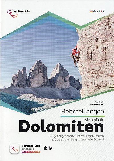 Multi-Pitch Climbing in the Dolomites