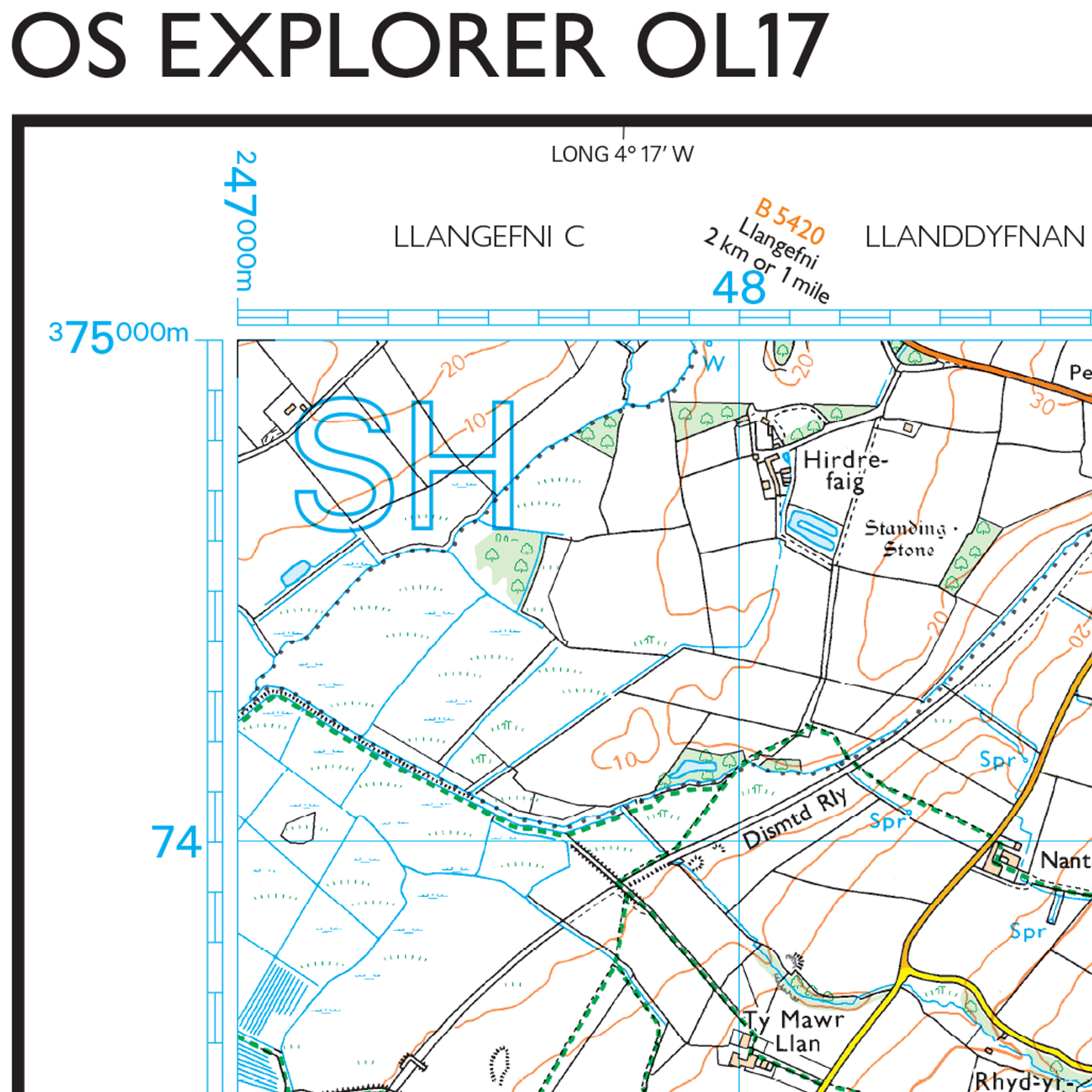 OS Explorer: Snowdon/Yr Wyddfa