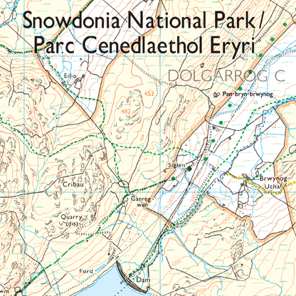 OS Explorer: Snowdon/Yr Wyddfa