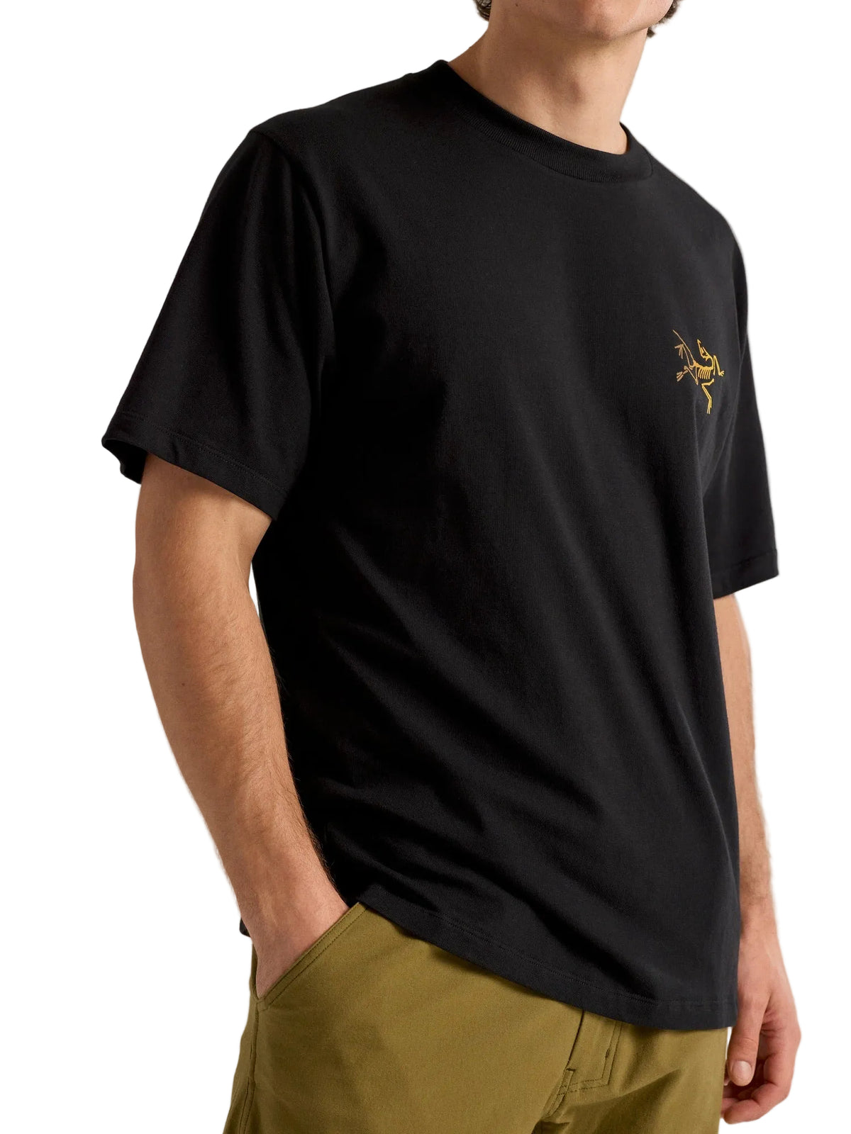 Kragg Cotton Logo Shirt SS Men's