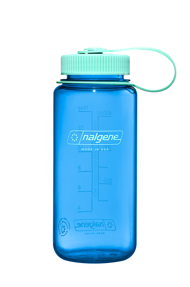 16oz .5L Wide Mouth Block Colour Water Bottle