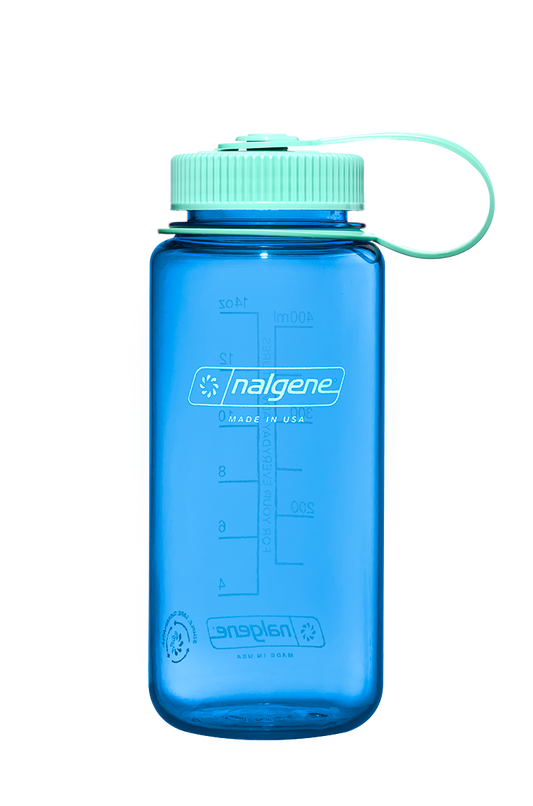16oz .5L Wide Mouth Block Colour Water Bottle