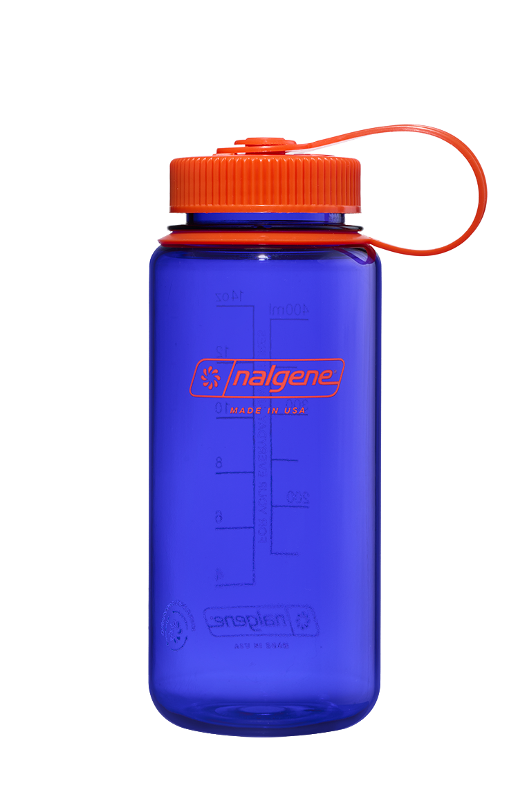 16oz .5L Wide Mouth Block Colour Water Bottle