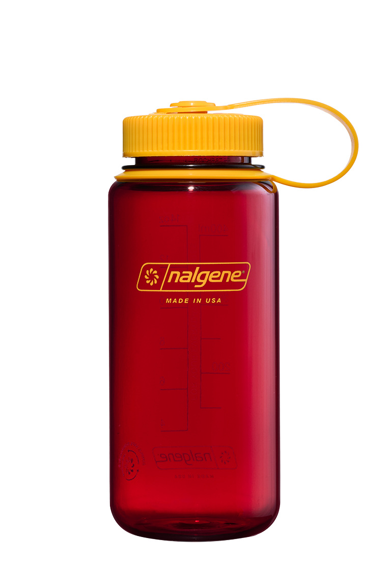 16oz .5L Wide Mouth Block Colour Water Bottle