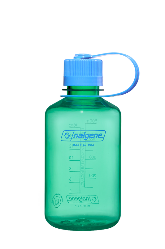 16oz .5L Narrow Mouth Block Colour Water Bottle