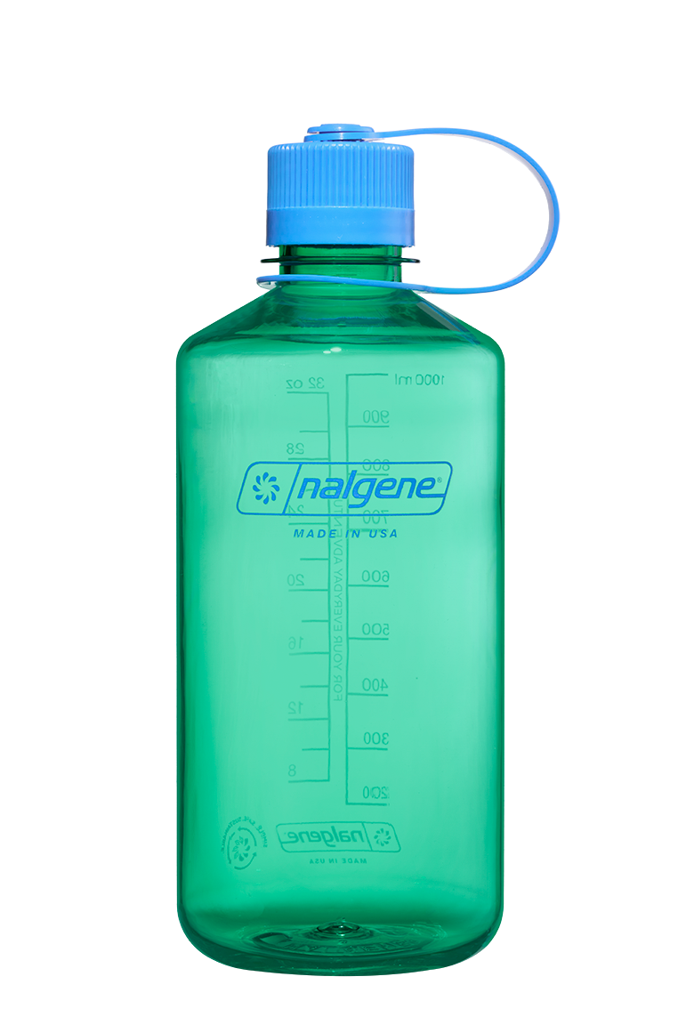 32oz 1L Narrow Mouth Block Colour Water Bottle