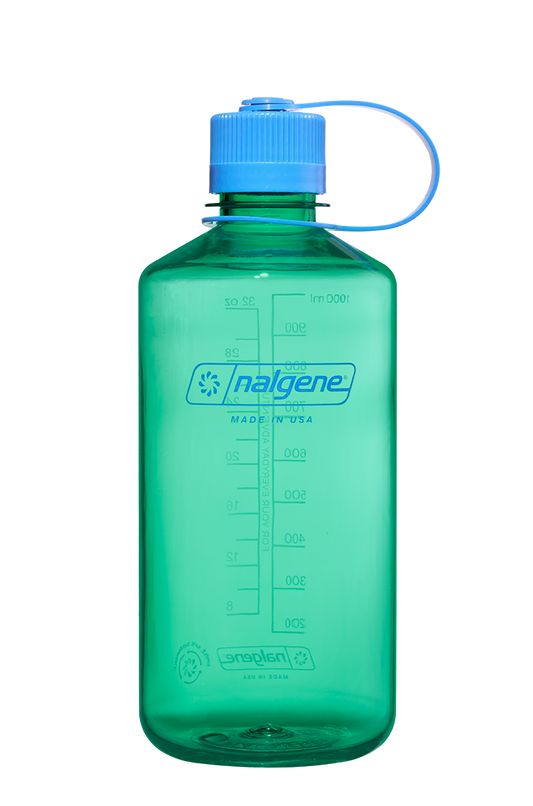 32oz 1L Narrow Mouth Block Colour Water Bottle