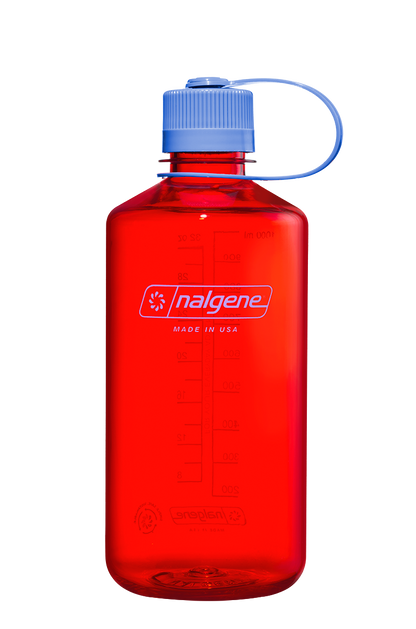 32oz 1L Narrow Mouth Block Colour Water Bottle