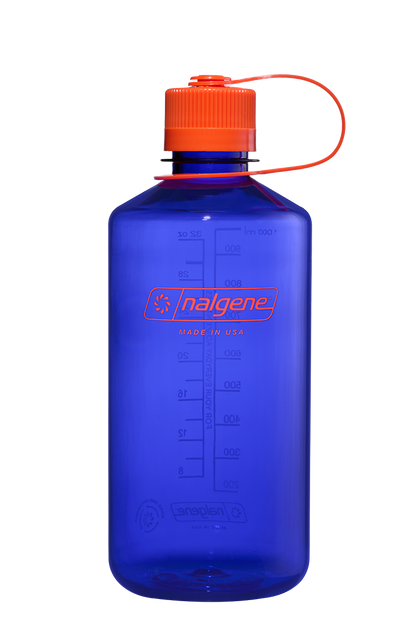 32oz 1L Narrow Mouth Block Colour Water Bottle