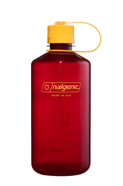 32oz 1L Narrow Mouth Block Colour Water Bottle