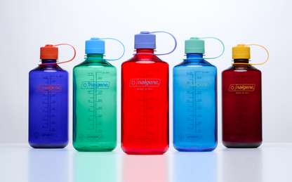 32oz 1L Narrow Mouth Block Colour Water Bottle