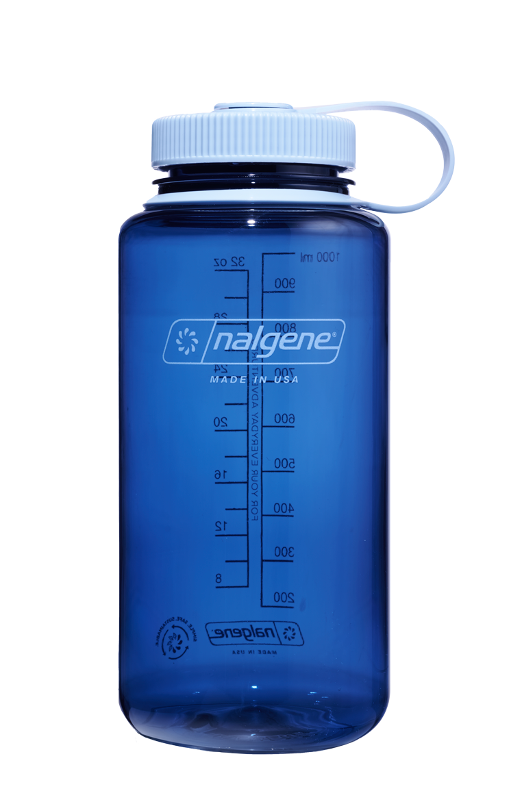 32oz 1L Wide Mouth Block Colour Water Bottle
