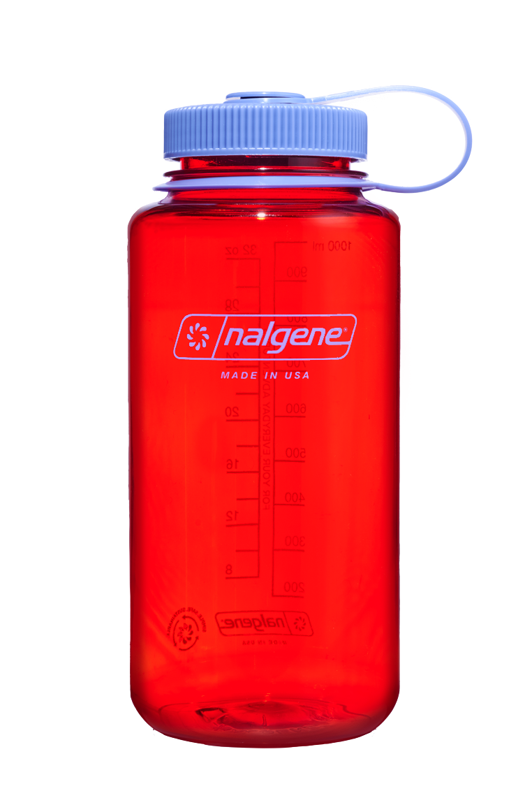 32oz 1L Wide Mouth Block Colour Water Bottle