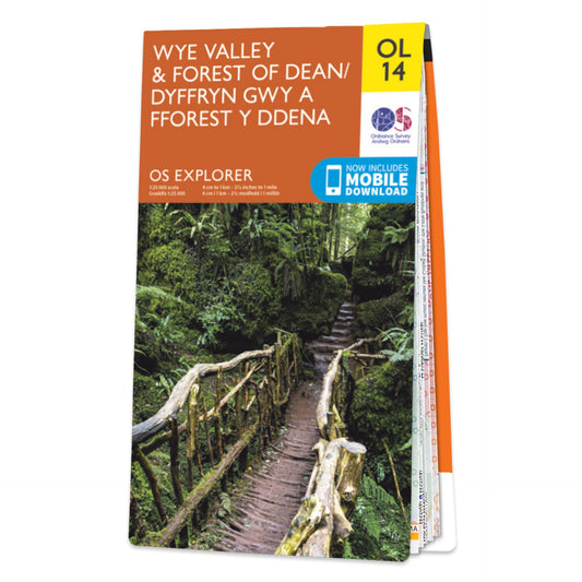 OS Explorer: Wye Valley and Forest of Dean