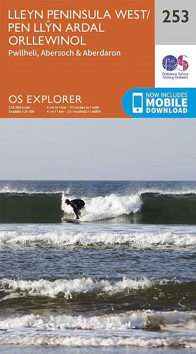 OS Explorer: Lleyn Peninsula West