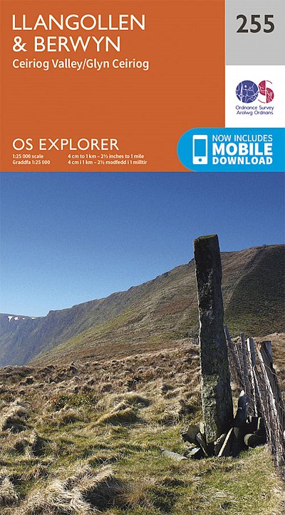 OS Explorer: Llangollen and Berwyn