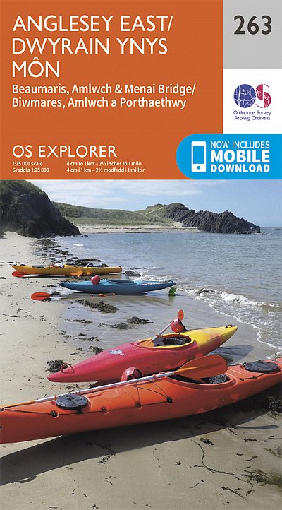 OS Explorer: Anglesey East/Ynys Mon