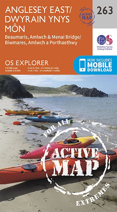 OS Explorer: Anglesey East/Ynys Mon