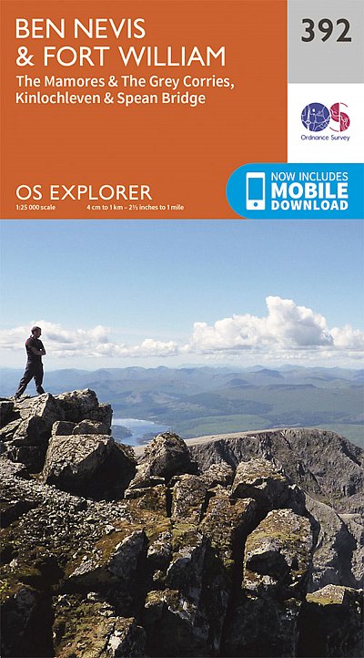 OS Explorer: Ben Nevis and Fort William