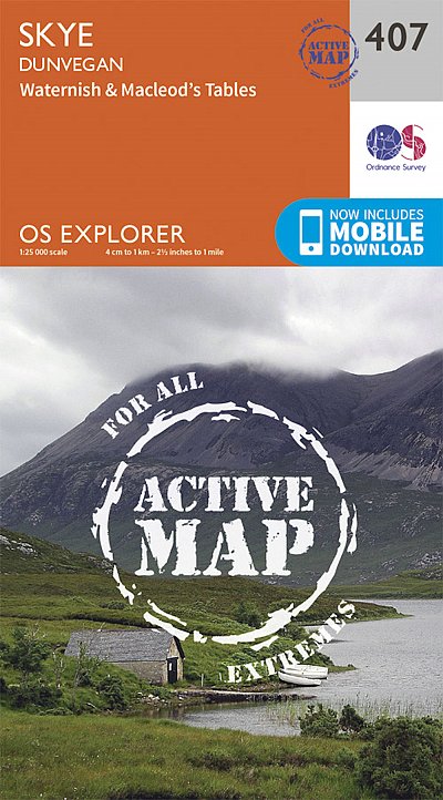 OS Explorer: Skye - Dunvegan