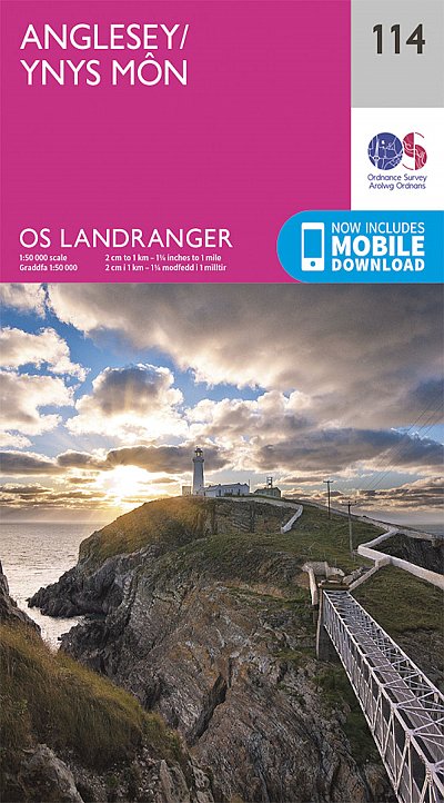 OS Landranger: Anglesey/Ynys Mon