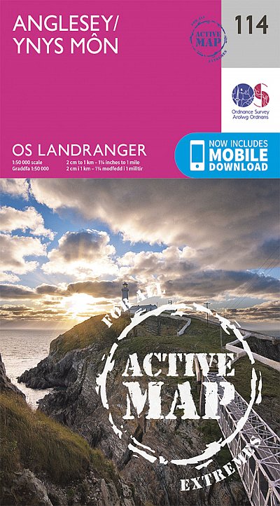 OS Landranger: Anglesey/Ynys Mon