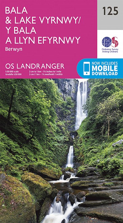 OS Landranger: Bala & Lake Vyrnwy, Berwyn