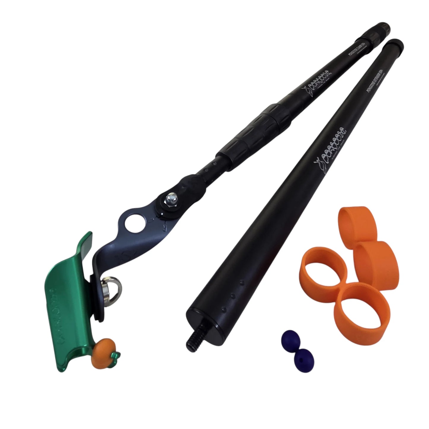 Pongoose Climber 550+ 3-in-1 Clipstick / Stick Clip - with Extender and 2 x Coupling Bands